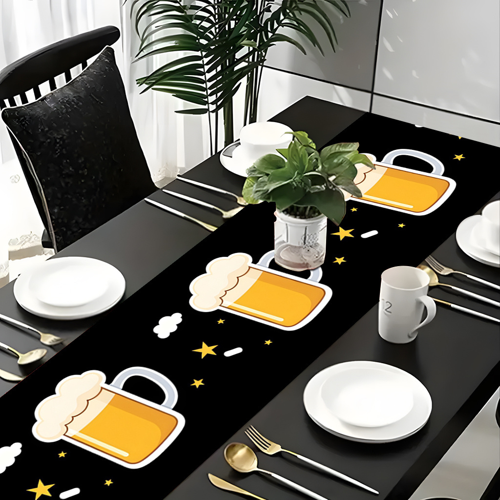 Christmas Table Runner - 1 st 2D plat bedrukte tafelloper