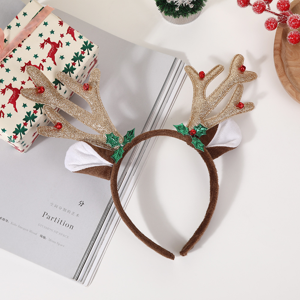 Reindeer Antlers Headband - 1 stks Volwassenen Vrouwen Meisjes Herten