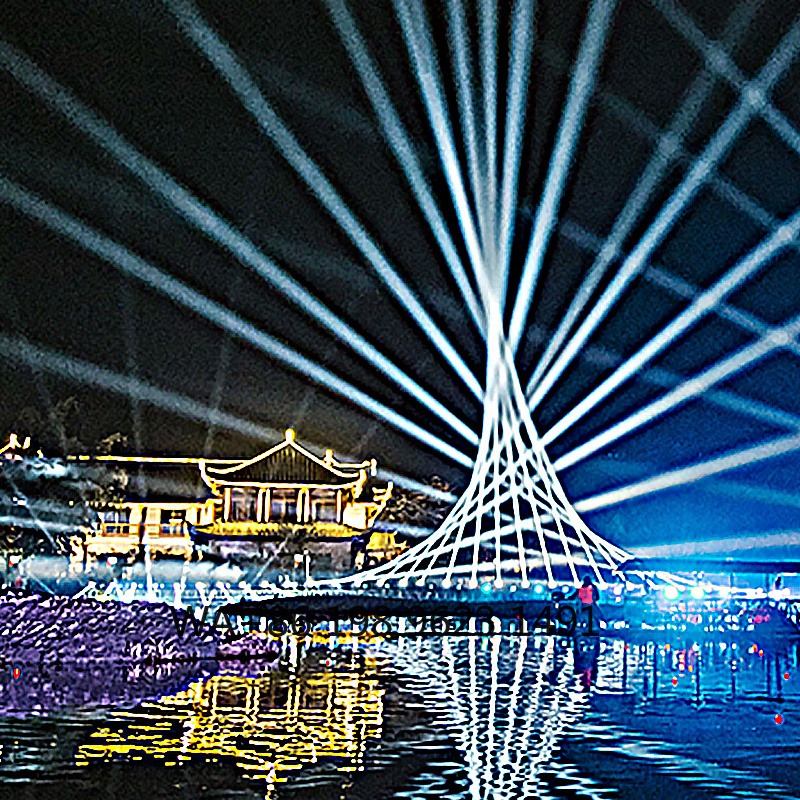 Christmas Lights Outdoor - Outdoor RGB Animatieprojector Podium Strobe-effectlicht Bruiloft