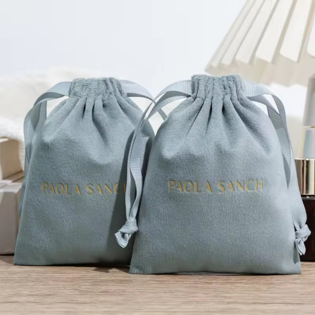Holiday Candle Set - Op maat gemaakte luxe fluwelen stofzak