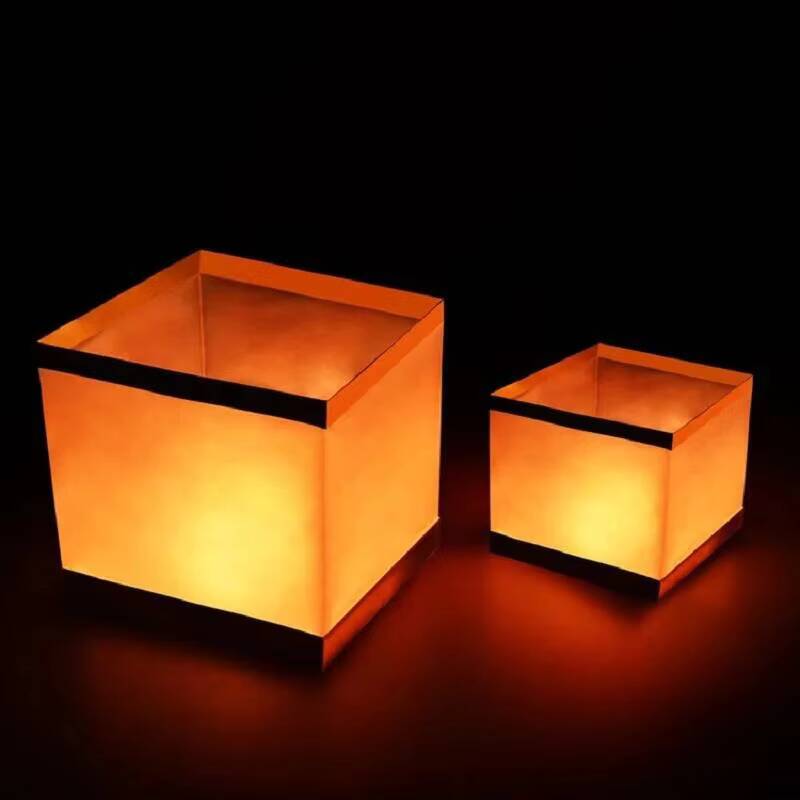 Holiday Candle Set - 30/50 stks/partij Chinese Goud/Zilver Vierkant Papier