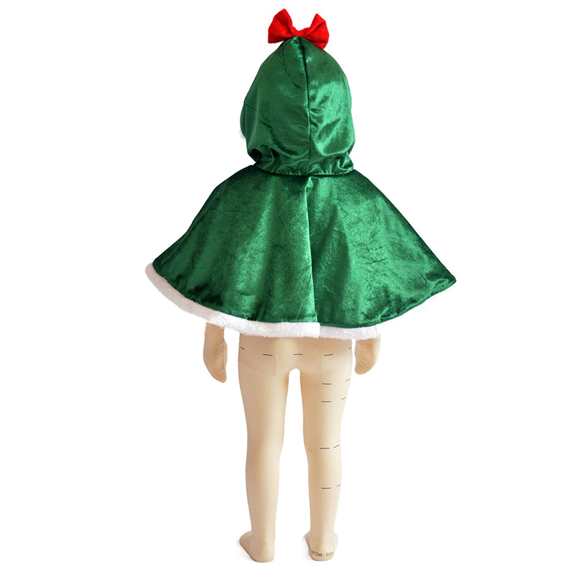 Groene Elf Kerst Poncho Met Ca - Elf Costume Christmas recensie en prijs