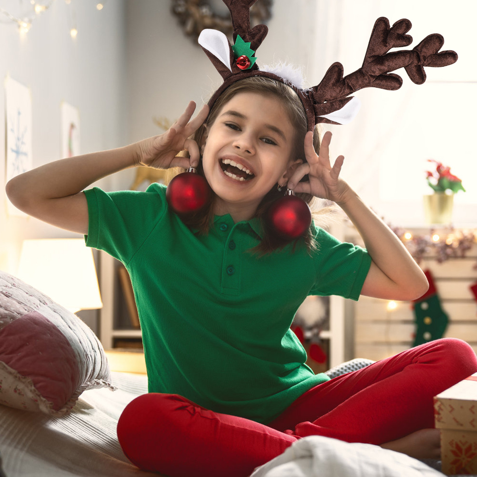 Rendiergewei hoofdband Kerstfe - Reindeer Antlers Headband recensie en prijs