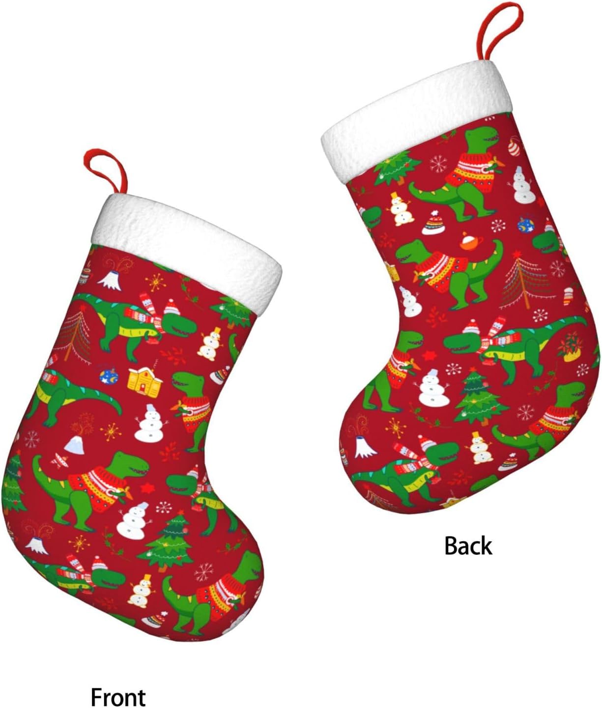 Leuke Kerst Dinosaurus Kerst K - Christmas Stocking Hanging recensie en prijs