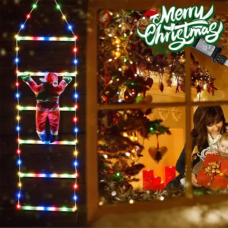 Led Ladder Licht Voor Santa Cl - Christmas Lights Outdoor recensie en prijs