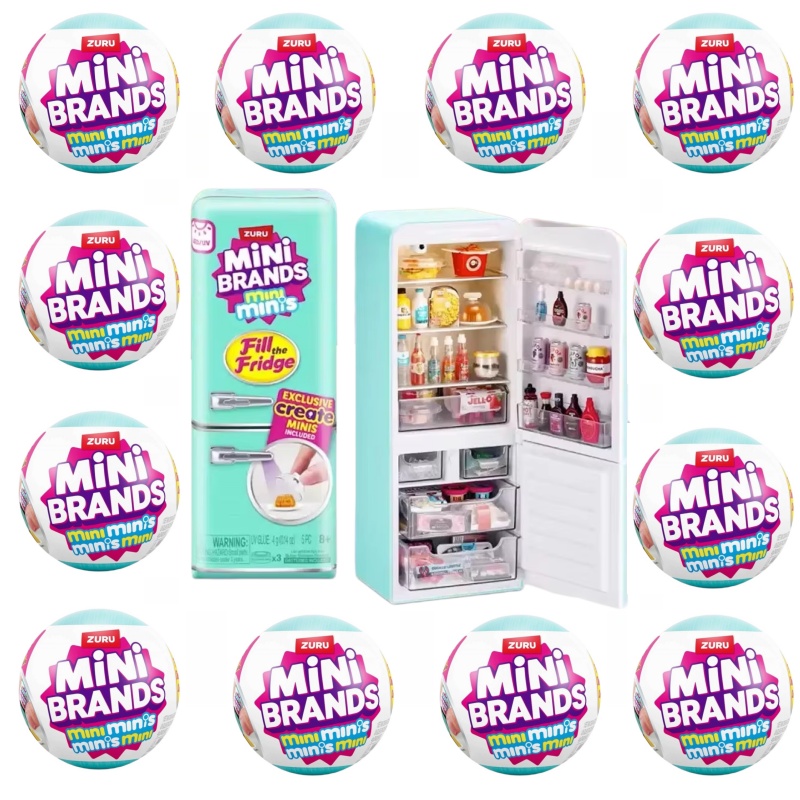 Nieuwe ZURU Mini Brands Koelka - Ornament Ball Set recensie en prijs