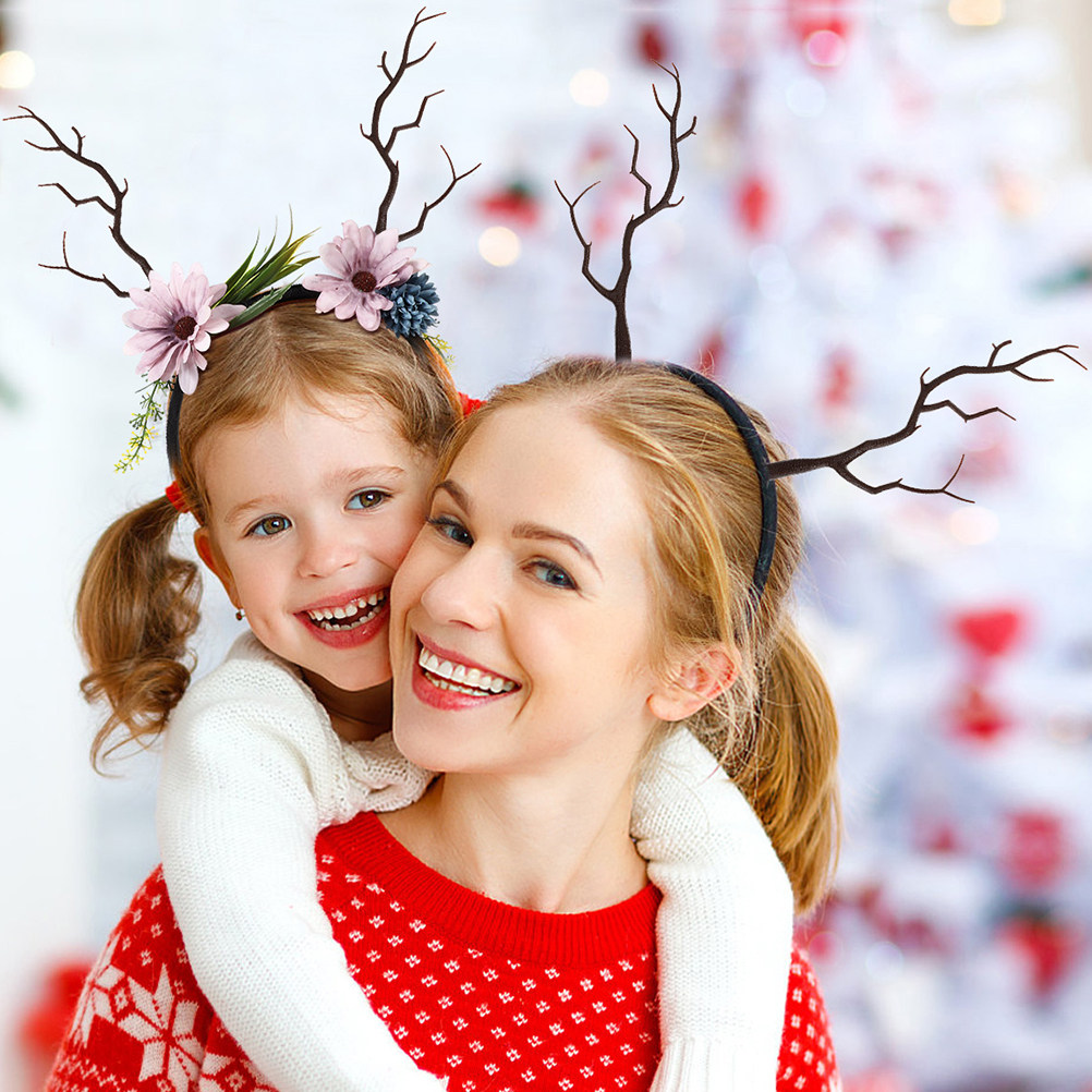 16 stuks kerstgewei hoofdbande - Reindeer Antlers Headband recensie en prijs