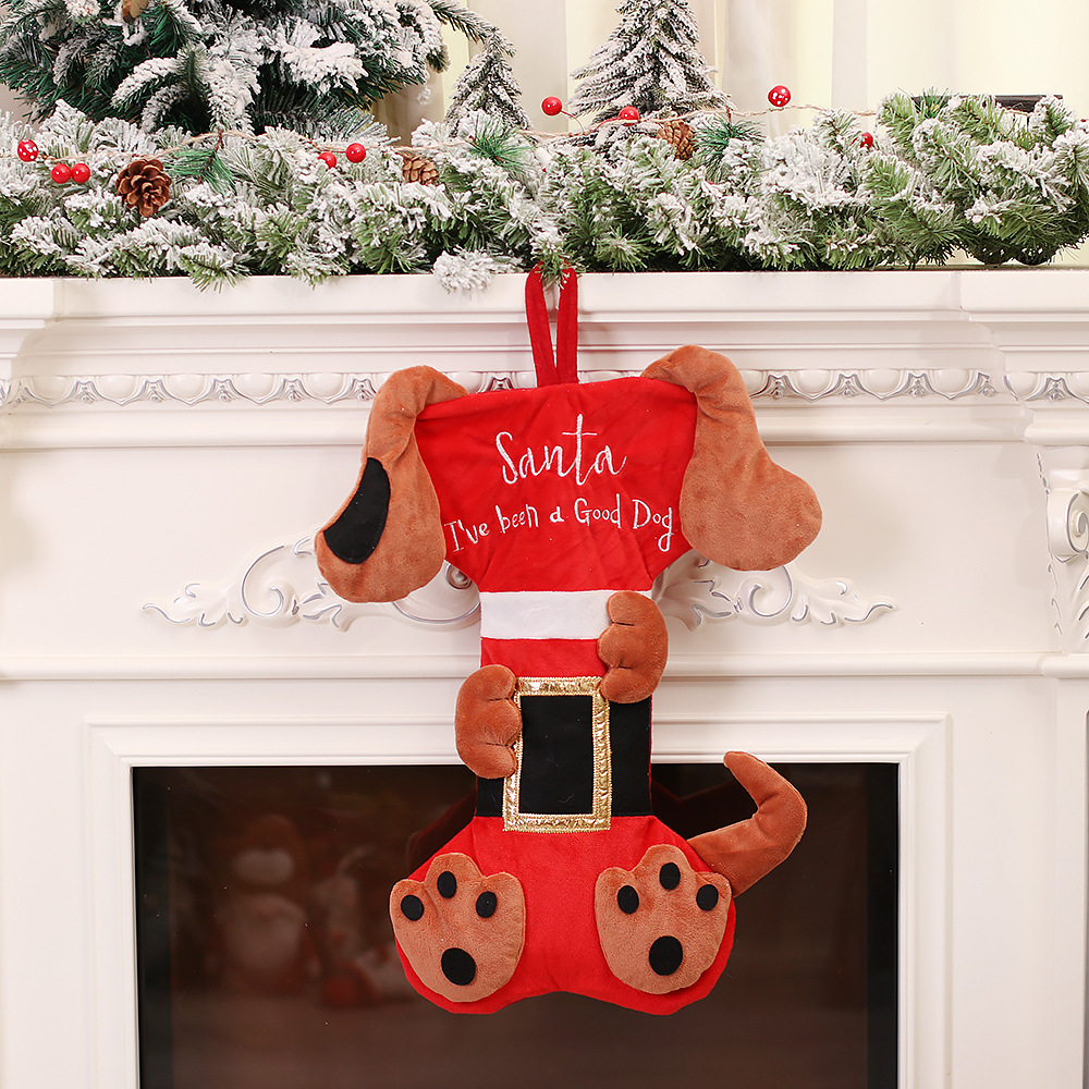 3D dieren kerstsokken pluche h - Christmas Stocking Hanging recensie en prijs