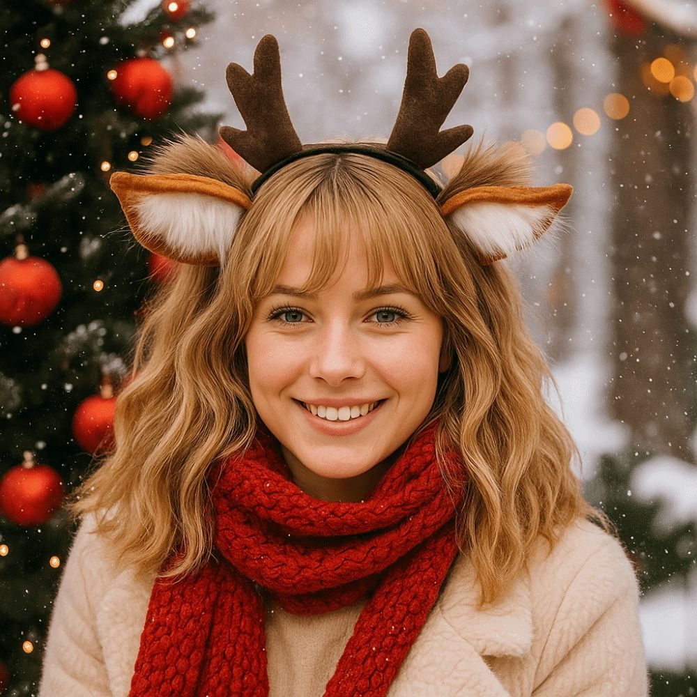 Unisex hertenoren rendiergewei - Reindeer Antlers Headband recensie en prijs