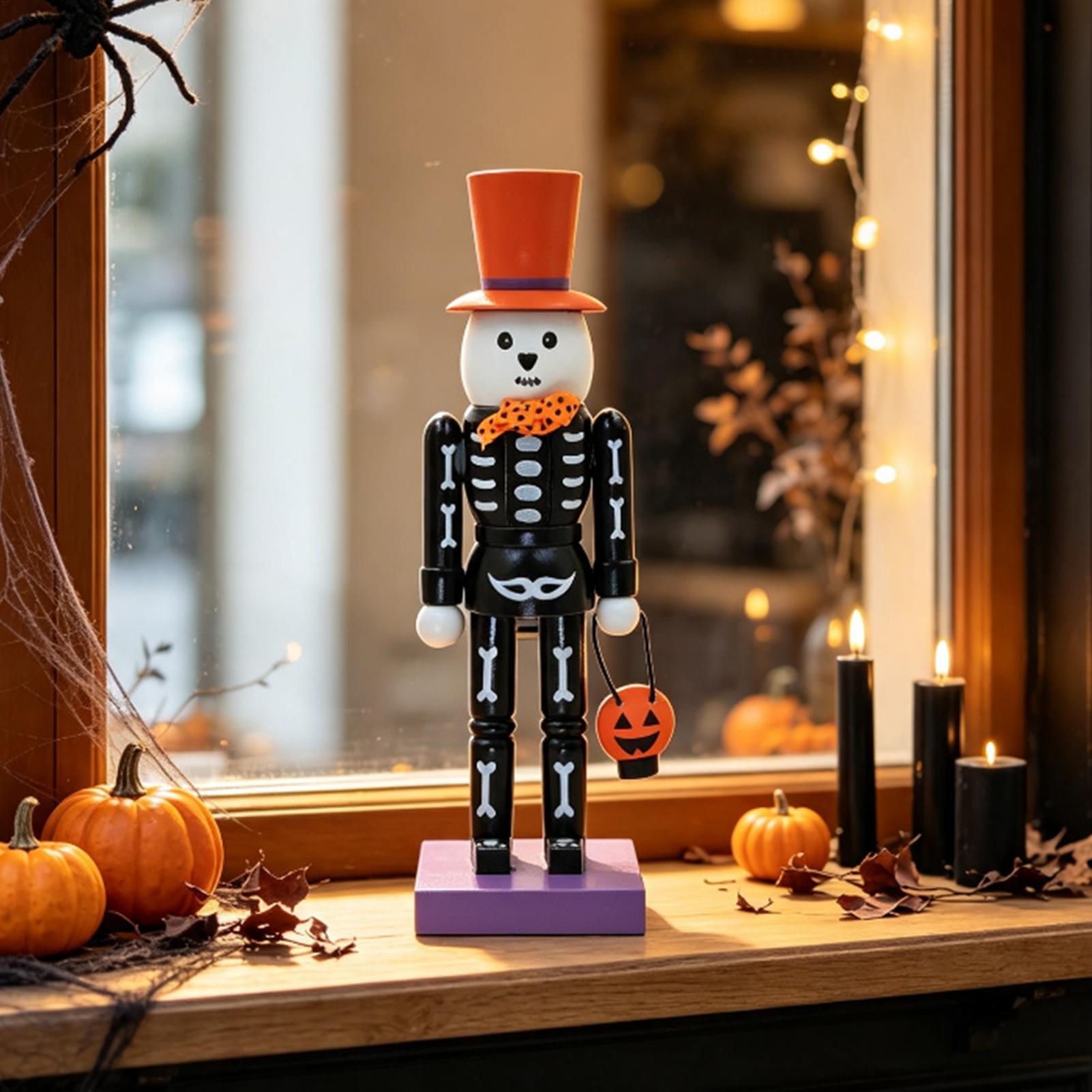 Halloween Notenkrakers Houten  - Nutcracker Figurine recensie en prijs