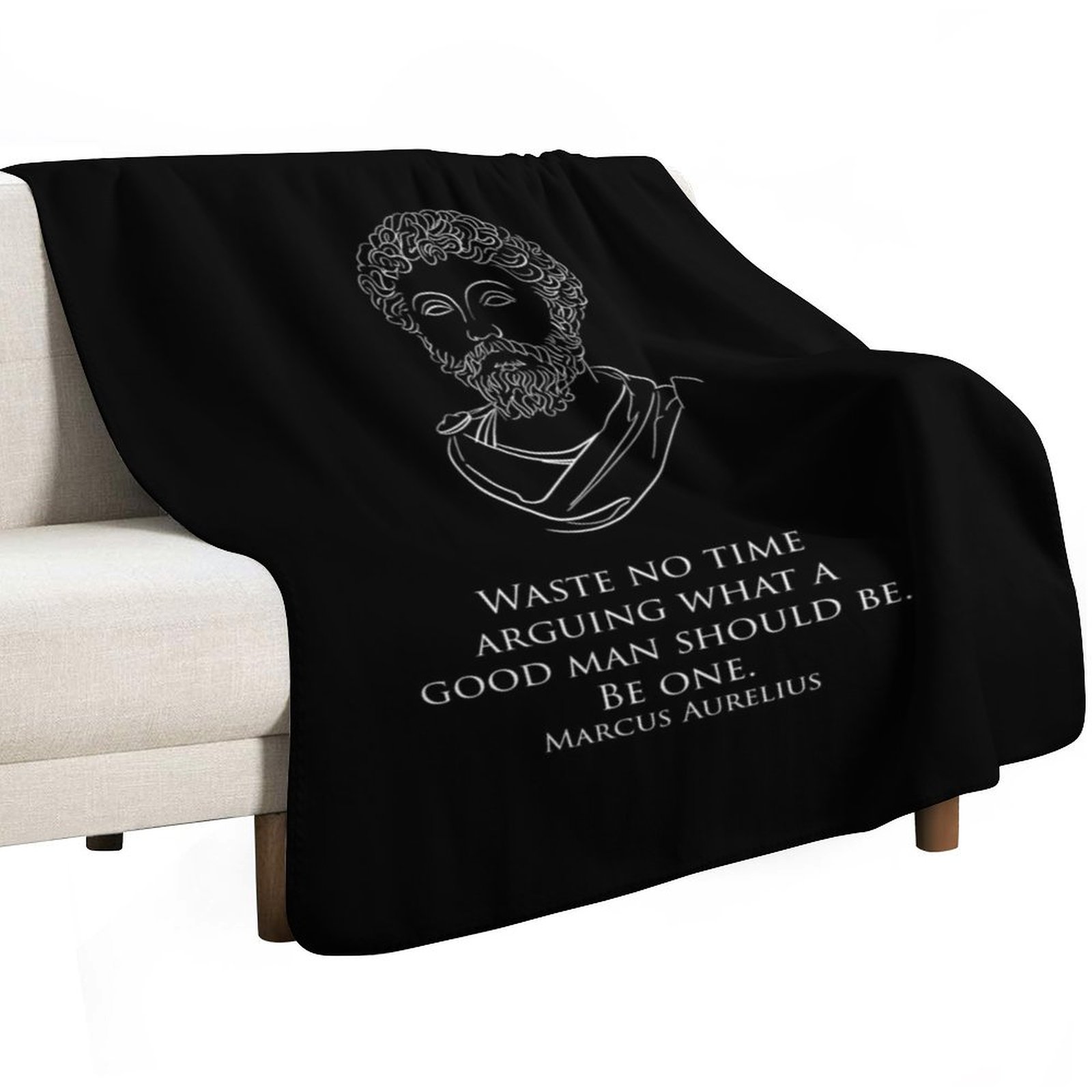 Marcus Aurelius - Verschwend g - Christmas Throw Blanket recensie en prijs