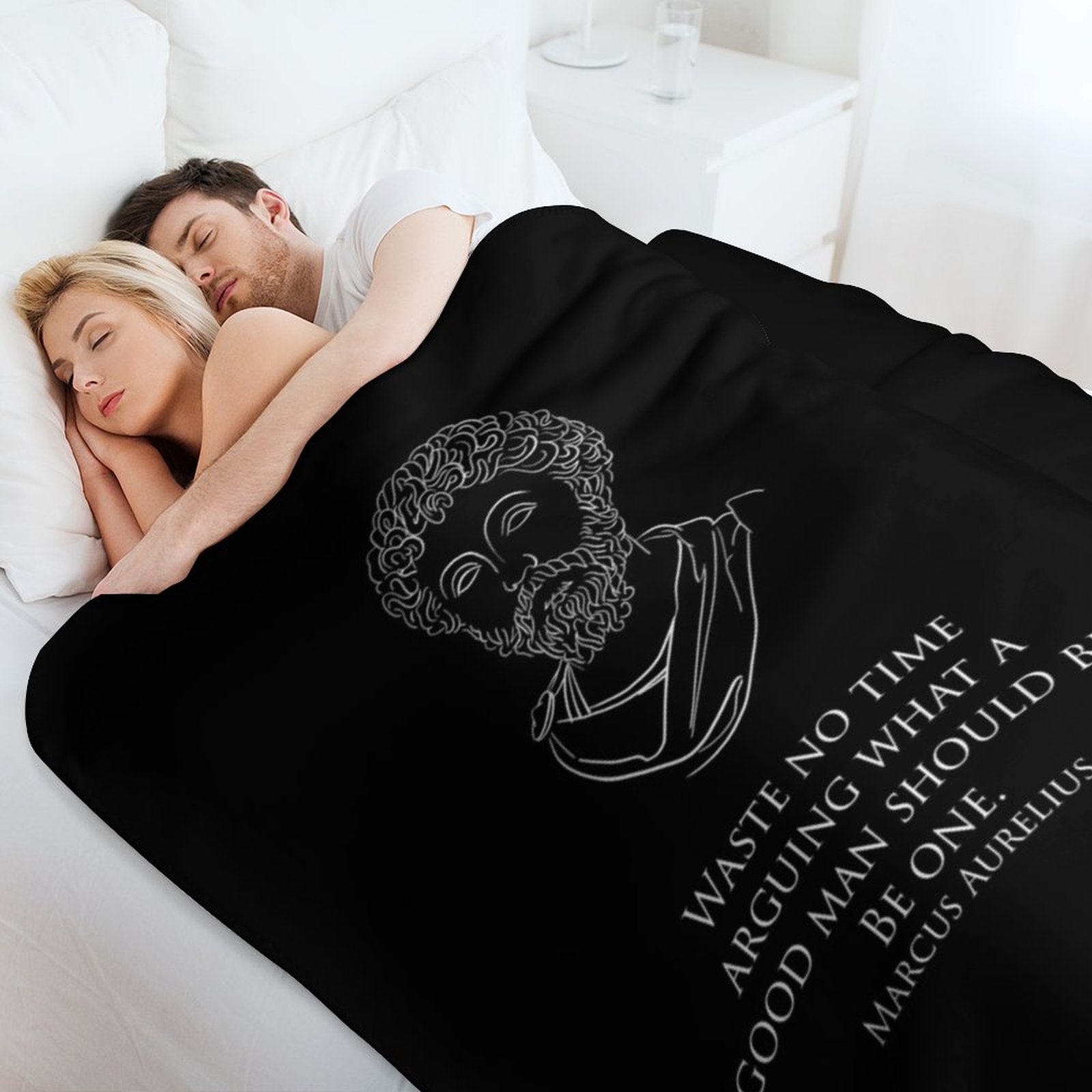 Marcus Aurelius - Verschwend g - Christmas Throw Blanket recensie en prijs
