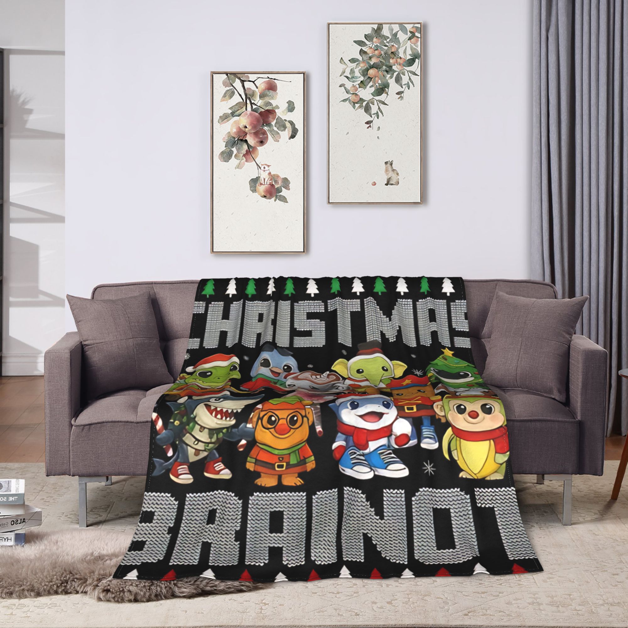 Kerst Italiaanse Brain Rot Ita - Christmas Throw Blanket recensie en prijs