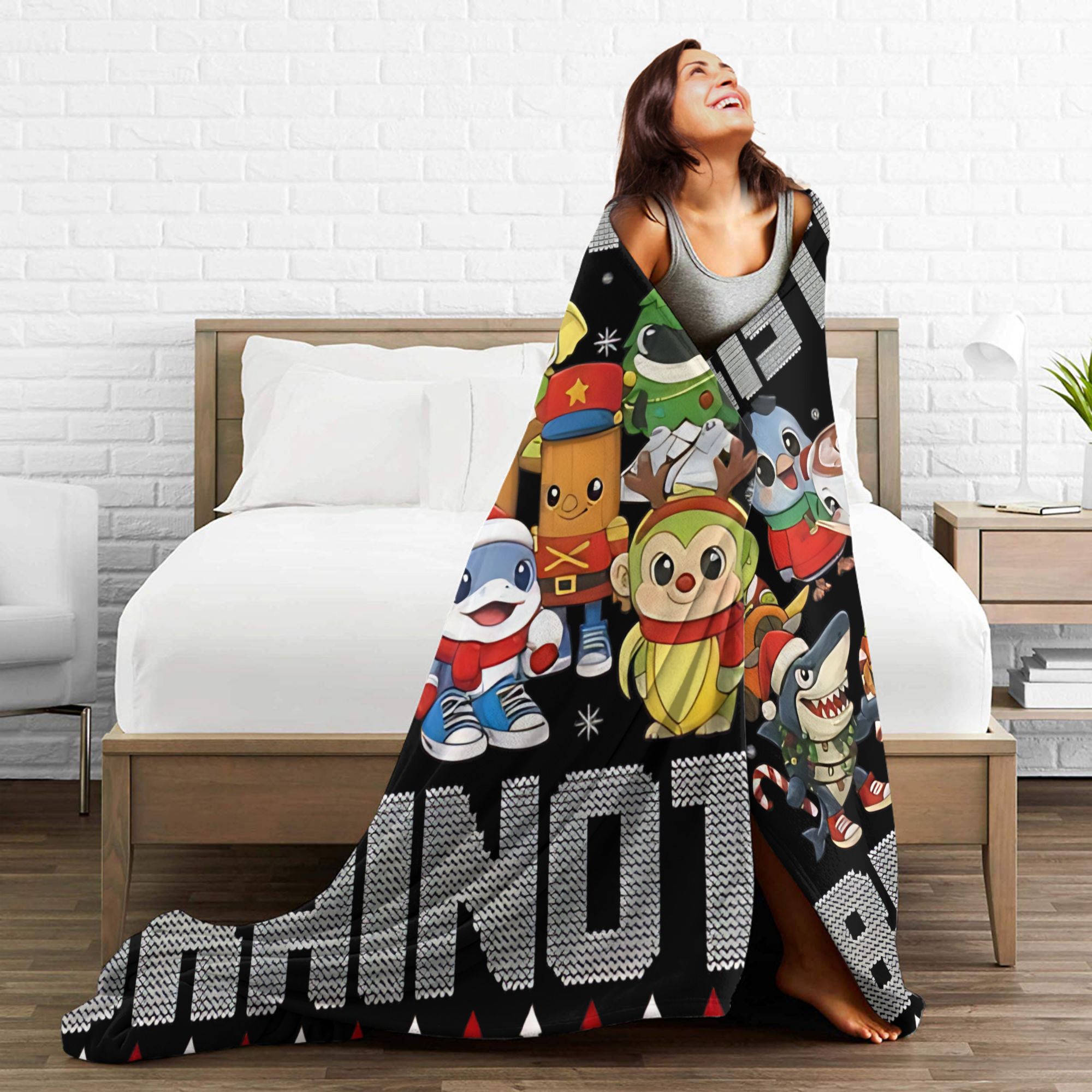 Kerst Italiaanse Brain Rot Ita - Christmas Throw Blanket recensie en prijs