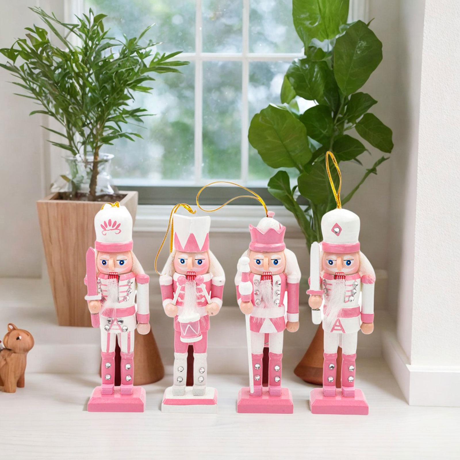 4x houten notenkraker soldaat  - Nutcracker Figurine recensie en prijs