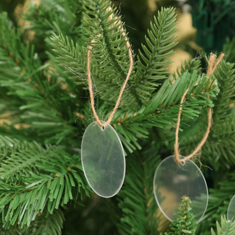 5/100x Lege Kerst Transparante - Christmas Stocking Hanging recensie en prijs