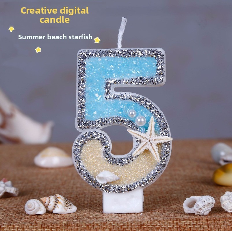 Strandzeester Nummer Verjaarda - Holiday Candle Set recensie en prijs