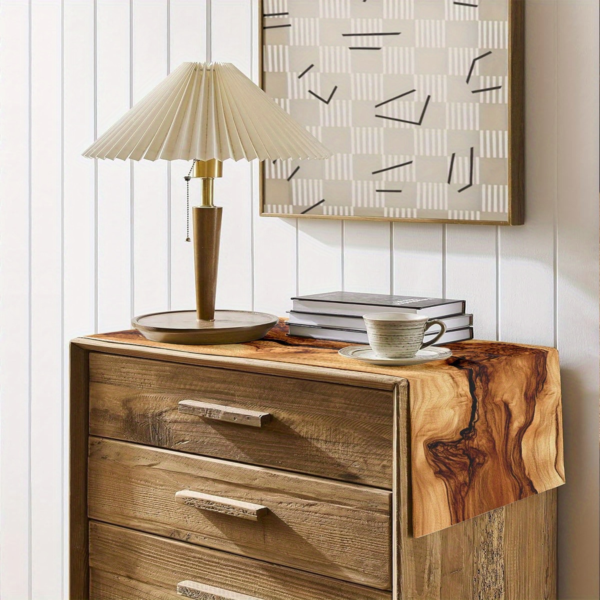 Tafelloper van natuurlijk hout - Christmas Table Runner recensie en prijs