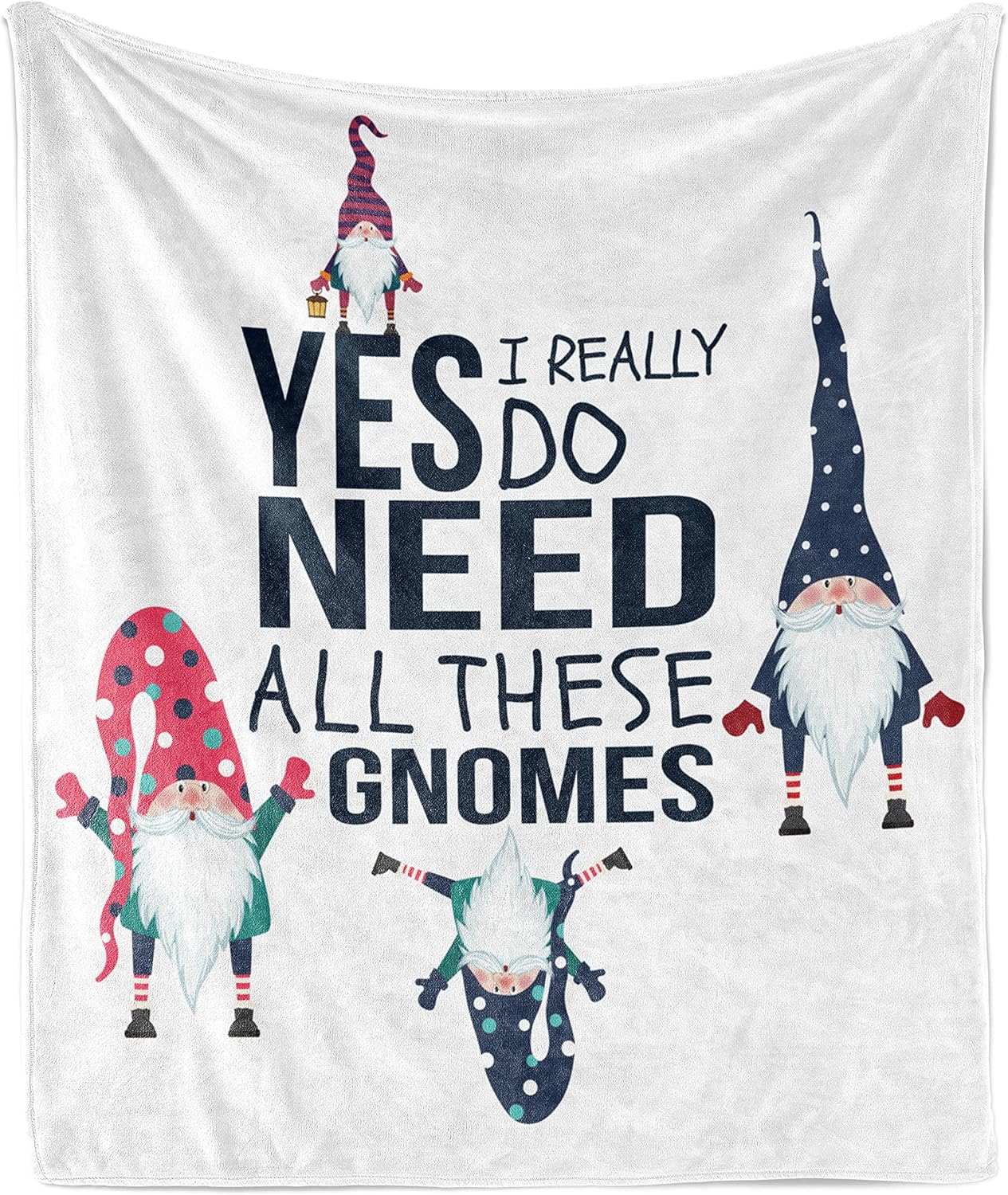 Gezegde deken, ja, ik heb heel - Christmas Throw Blanket recensie en prijs