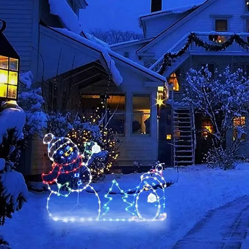 Geanimeerd LED-sneeuwpoporname - Christmas Lights Outdoor recensie en prijs