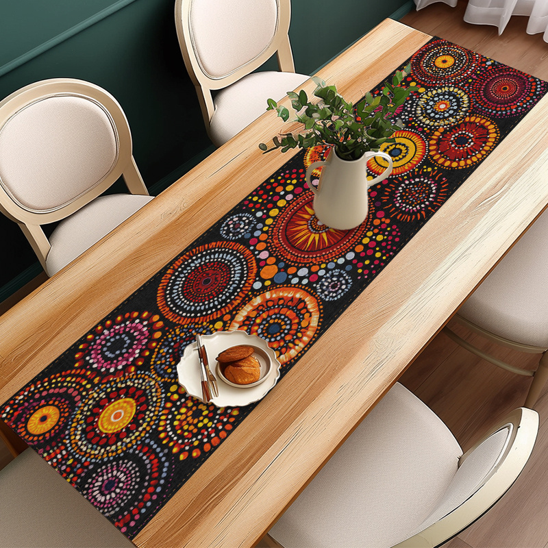 Mandala Dot Art Tafelloper Enk - Christmas Table Runner recensie en prijs