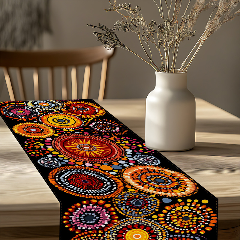 Mandala Dot Art Tafelloper Enk - Christmas Table Runner recensie en prijs