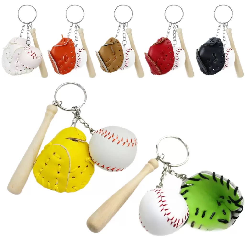 2CM honkbal sleutelhanger 3-de - Ornament Ball Set recensie en prijs