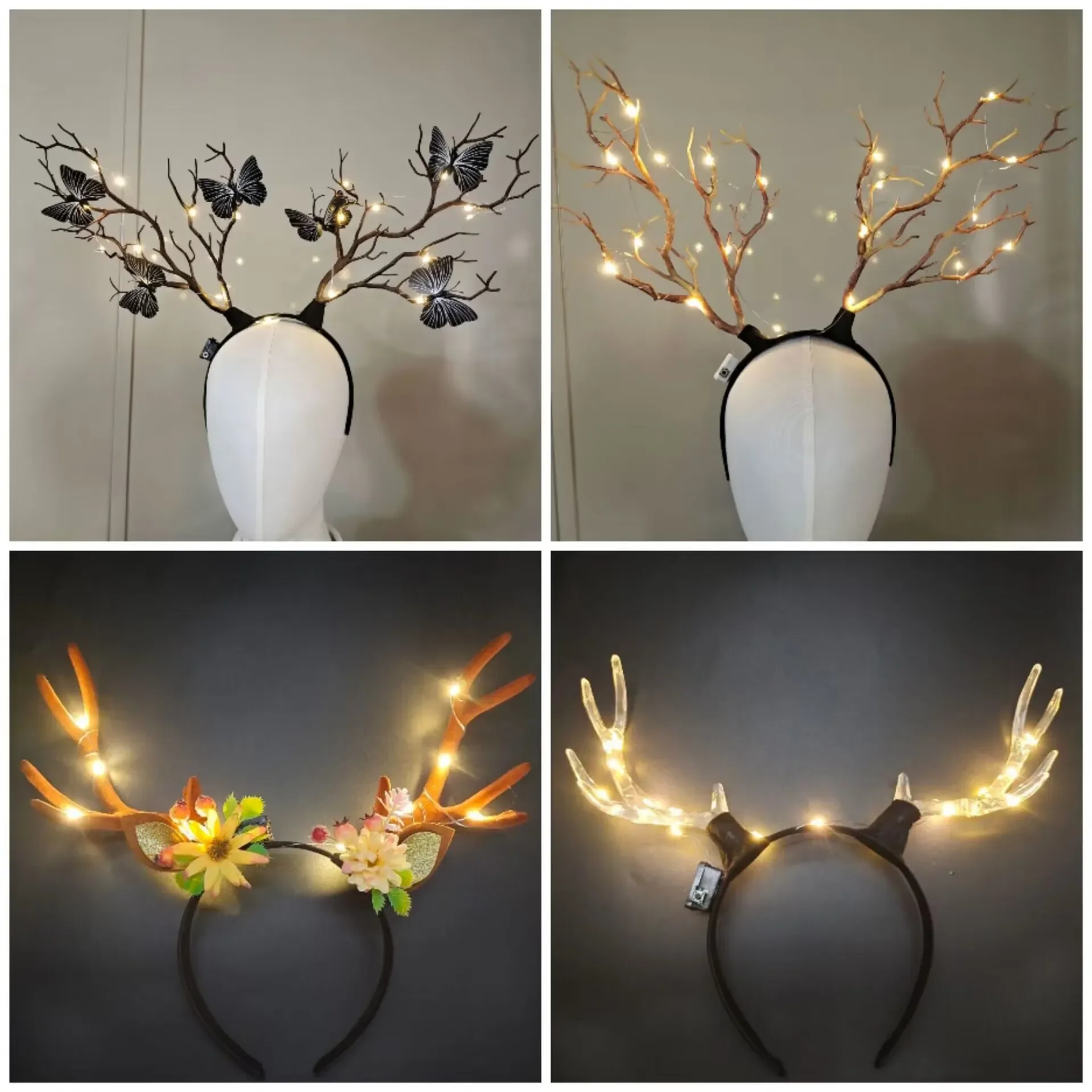 Vrouwen Meisjes Oplichten Gloe - Reindeer Antlers Headband recensie en prijs