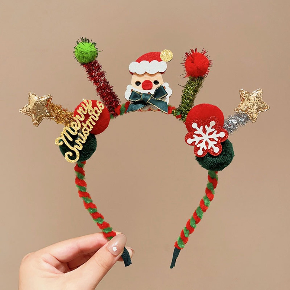 Pluche LED-kersthoofdband Gloe - Reindeer Antlers Headband recensie en prijs