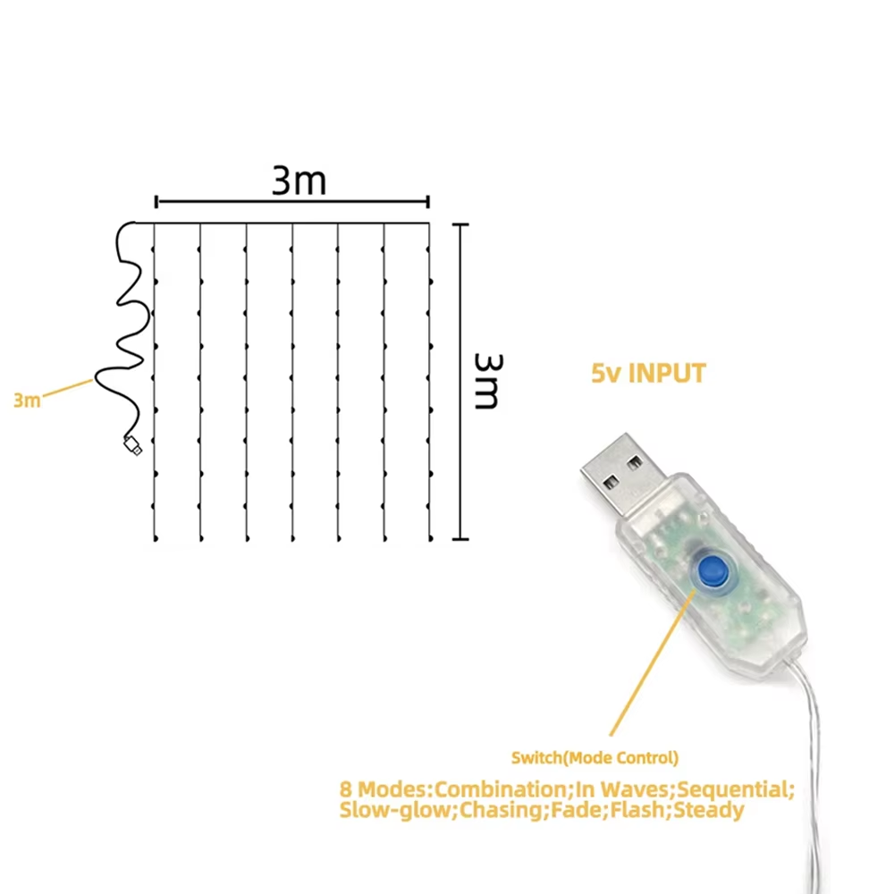 Feestverlichting met USB-aansl - Christmas Lights Outdoor recensie en prijs