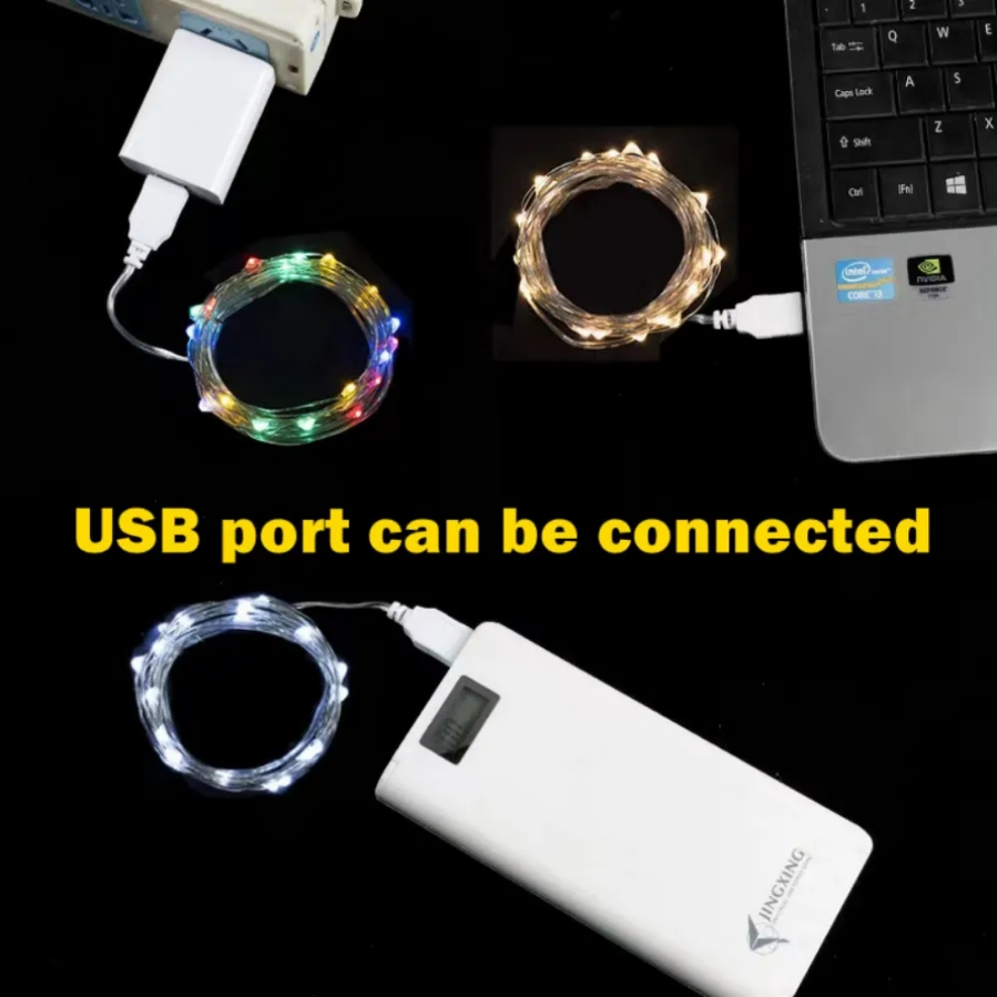 USB LED Lichtslingers 1/2/3/5/ - Led Fairy String Lights recensie en prijs