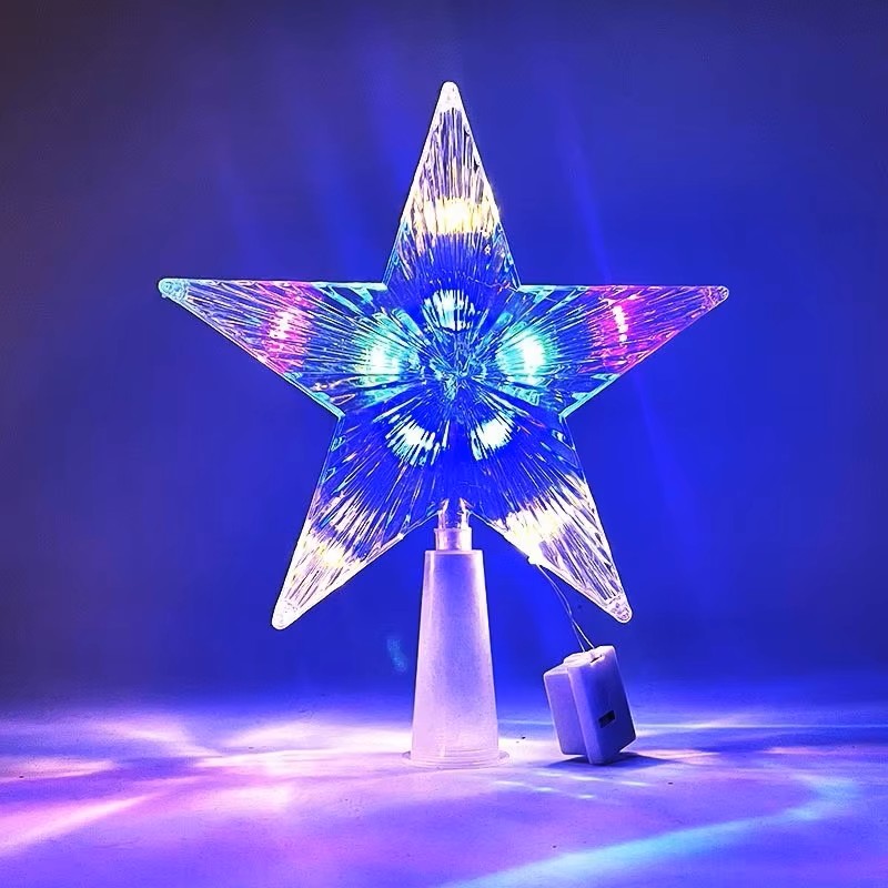 15 cm Kerst Gloeiende Boom Top - Star Tree Topper recensie en prijs
