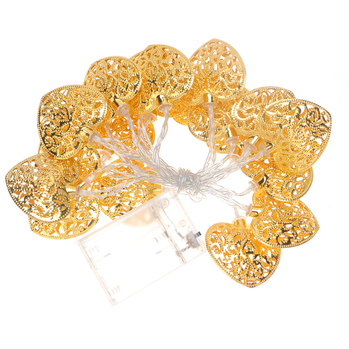20 leds hartvormige lichtsling - Led Fairy String Lights recensie en prijs