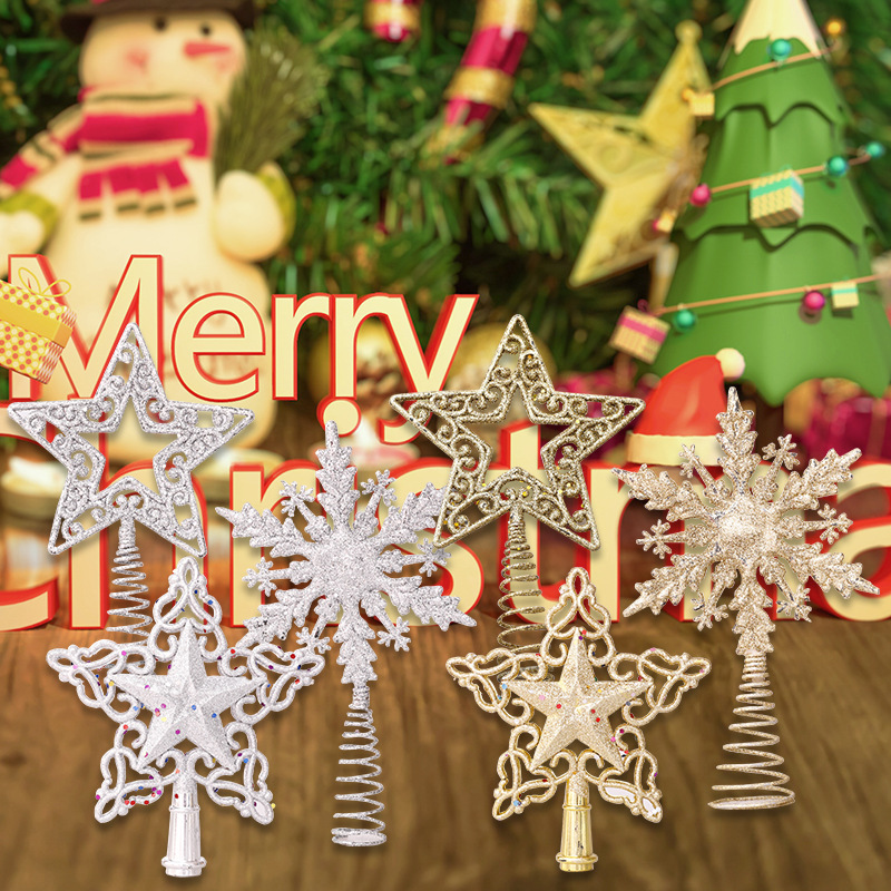 Glitter Kerstboom Topper Ster  - Star Tree Topper recensie en prijs