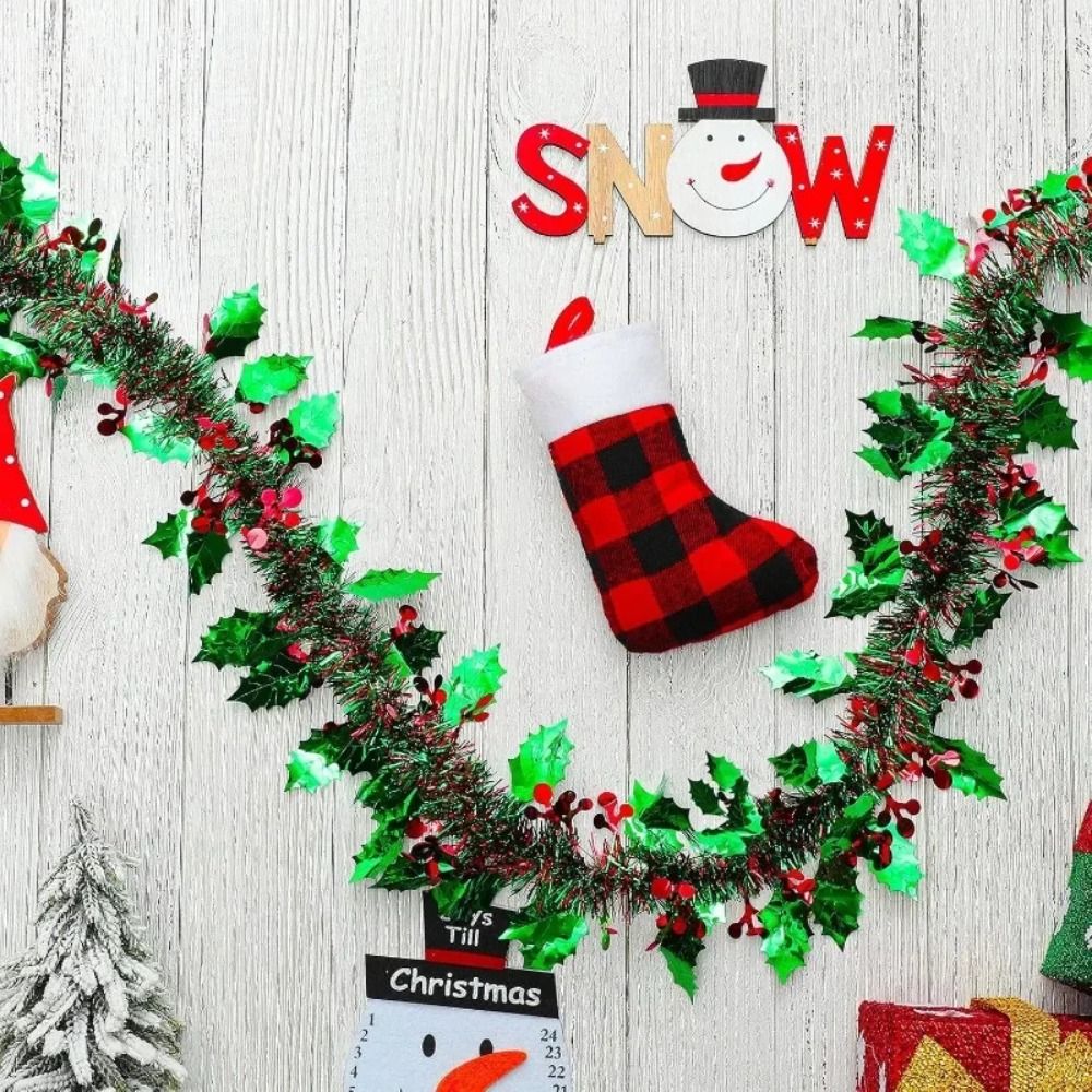 2 Stuks Herbruikbare 2M Kerst  - Tinsel Garland Decoration recensie en prijs