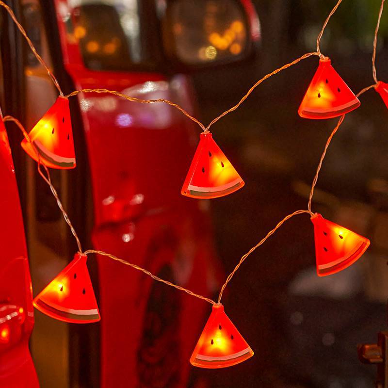 Watermeloen LED-lichtslingers  - Led Fairy String Lights recensie en prijs