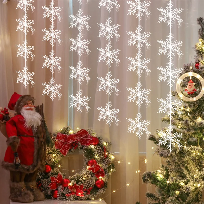 Kunstwitte Sneeuwvlokken Kerst - Christmas Tree Artificial recensie en prijs
