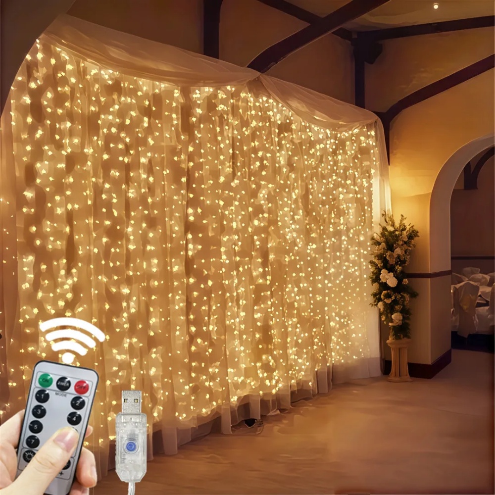 3/6m LED-gordijnlichtslingers  - Led Fairy String Lights recensie en prijs