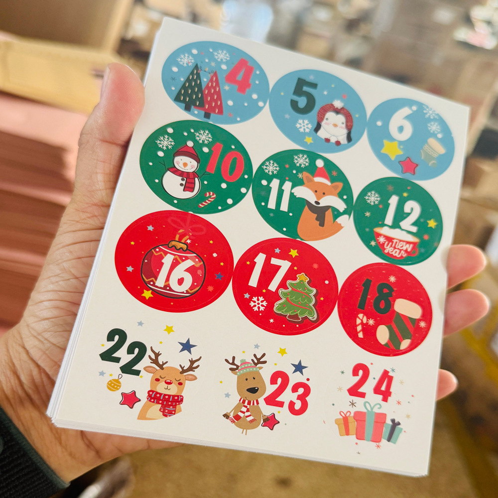 24 stks Kerstdecoratie Advents - Advent Calendar Gift recensie en prijs