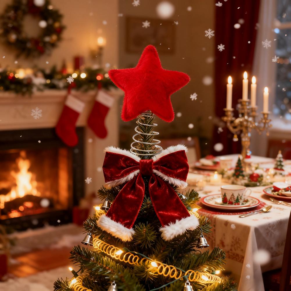 Pluche sterboomtopper Pluche v - Star Tree Topper recensie en prijs
