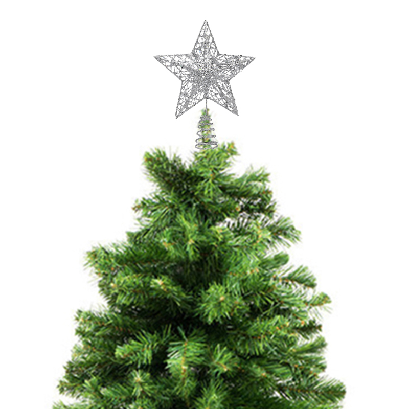 1 st Goud/Zilver/Rood/Blauw Gl - Star Tree Topper recensie en prijs