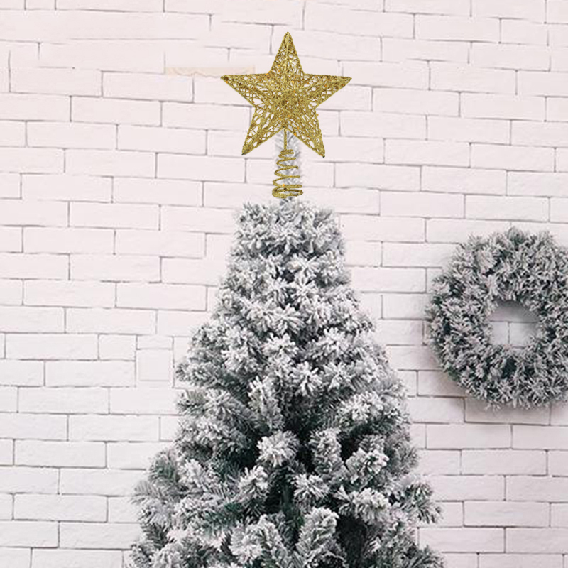 1 st Goud/Zilver/Rood/Blauw Gl - Star Tree Topper recensie en prijs
