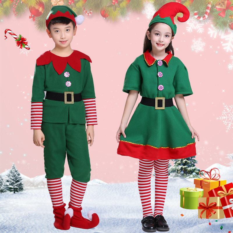Kerst Santa Claus Kostuum Volw - Elf Costume Christmas recensie en prijs