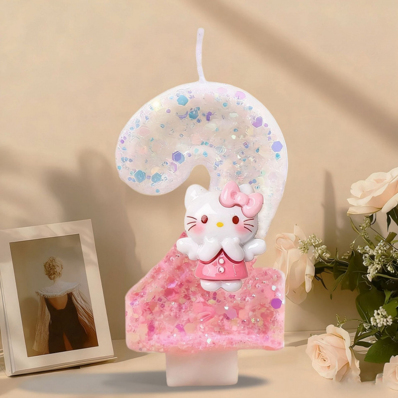 Hello Kitty Verjaardagskaarsen - Holiday Candle Set recensie en prijs