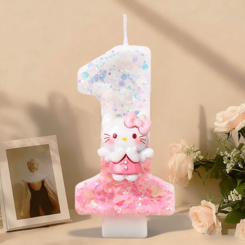 Hello Kitty Verjaardagskaarsen - Holiday Candle Set recensie en prijs