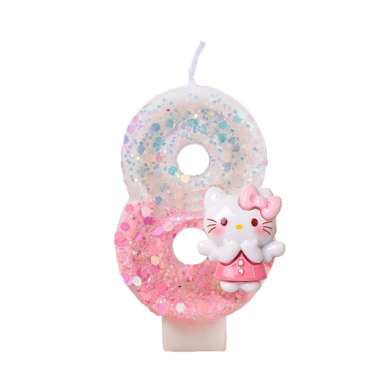 Hello Kitty Verjaardagskaarsen - Holiday Candle Set recensie en prijs