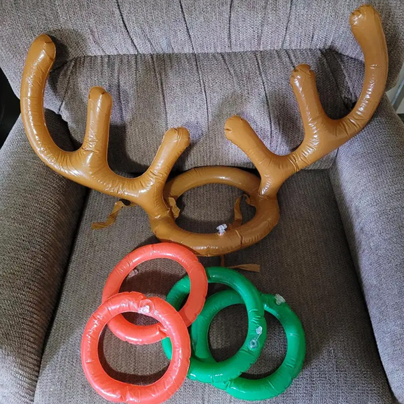 1/3/5set Kerst Spel Opblaasbar - Reindeer Antlers Headband recensie en prijs