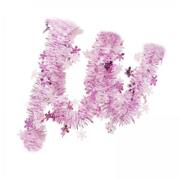 2x 5,9ft tinsel guirlandestrip - Tinsel Garland Decoration recensie en prijs