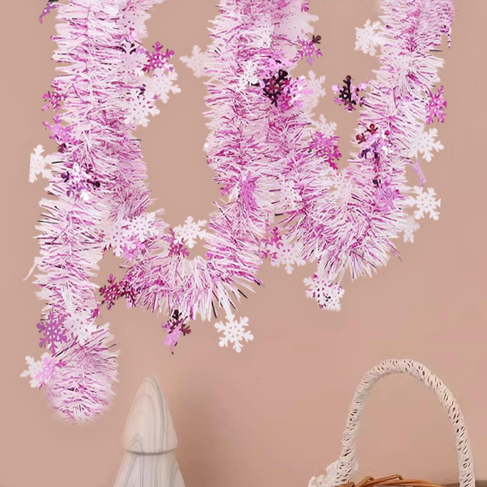 2x 5,9ft tinsel guirlandestrip - Tinsel Garland Decoration recensie en prijs